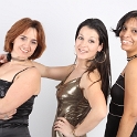 Leila, Olinda et Dahy au studio - 414